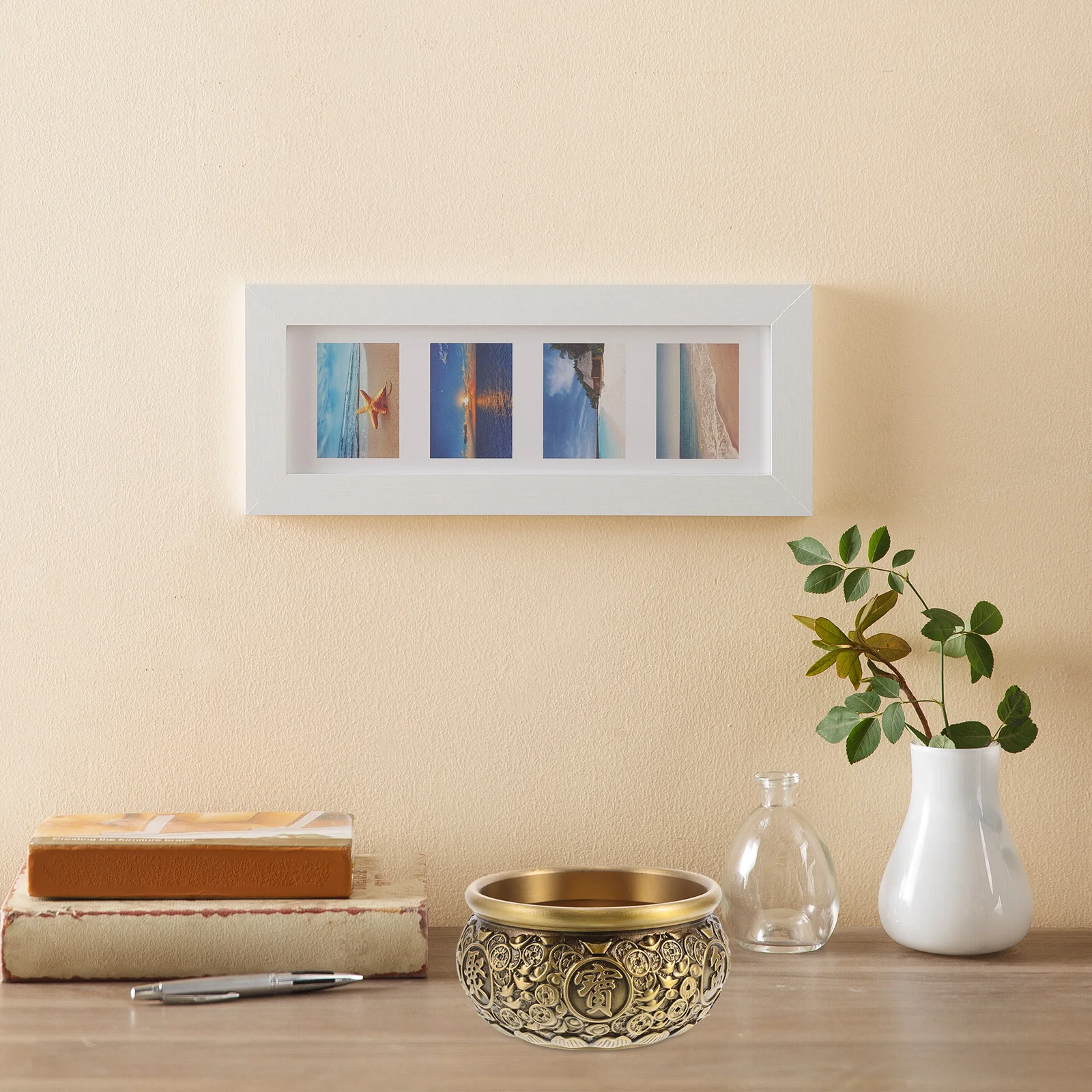 

Vintage Copper Treasure Bowl Lucky Money Holder For Wealth Prosperity Feng Shui Home Office Decor Chinese Fortune Ritual