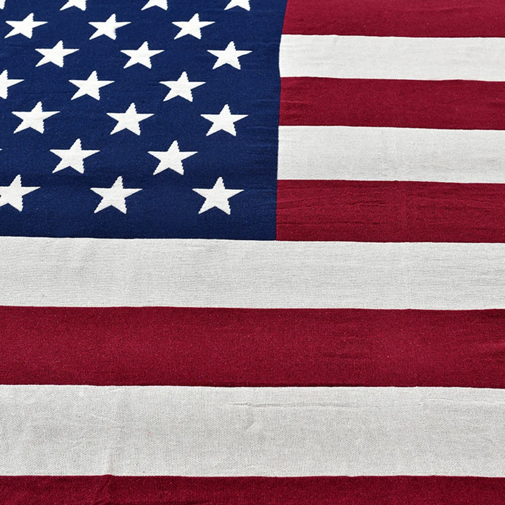 

Pure Cotton Sofa Cover National Flag Pattern 180x130cm Elastic Protective Sofa Decoration Wall Hanging Tapestry