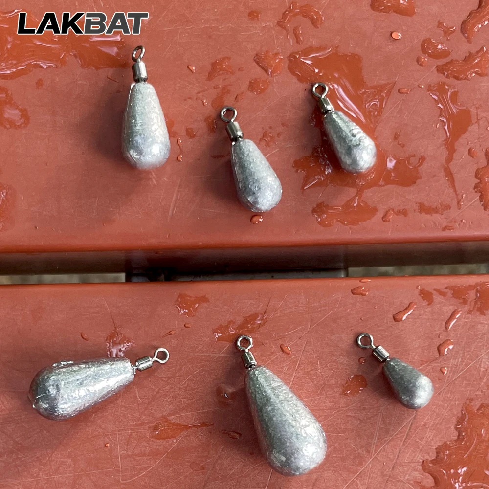 LAKBAT Angelgewichte 20 Stück 3,5g 5g 7g 10g 14g 20g Tube Bullet Quick Rod Jig Head Casting Metall Angelzubehör Pesca Plumb Anhänger – Detail 4