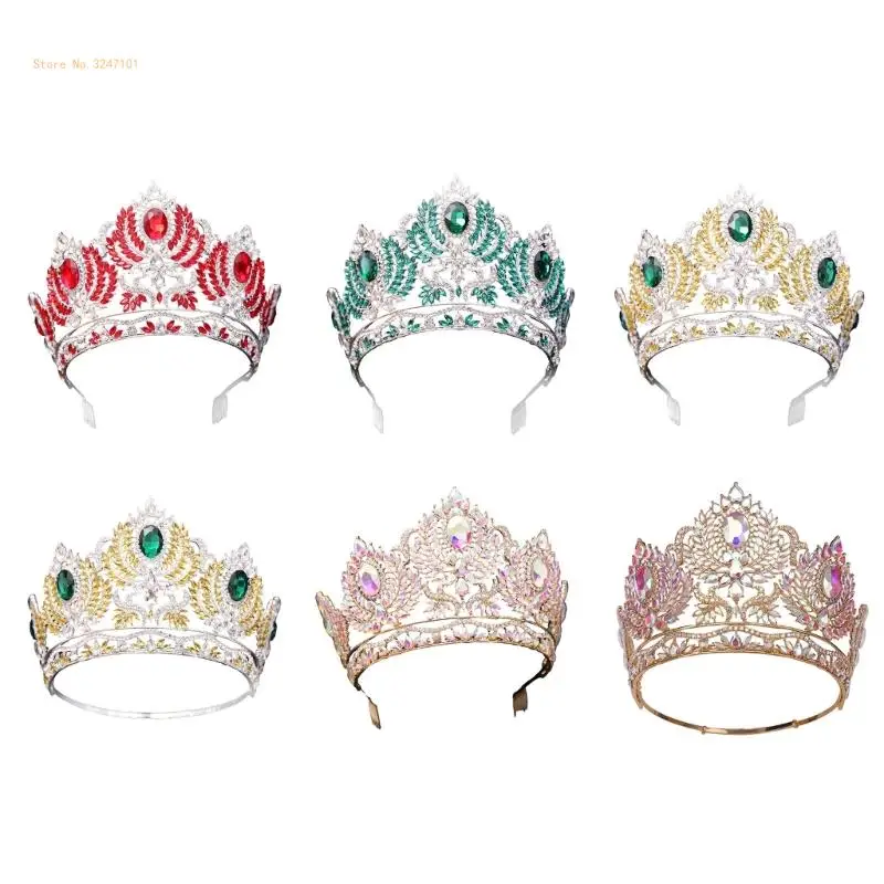 

Eye Catching Queen Crowns with Crystal Charm for Weddings and Prom Dropship