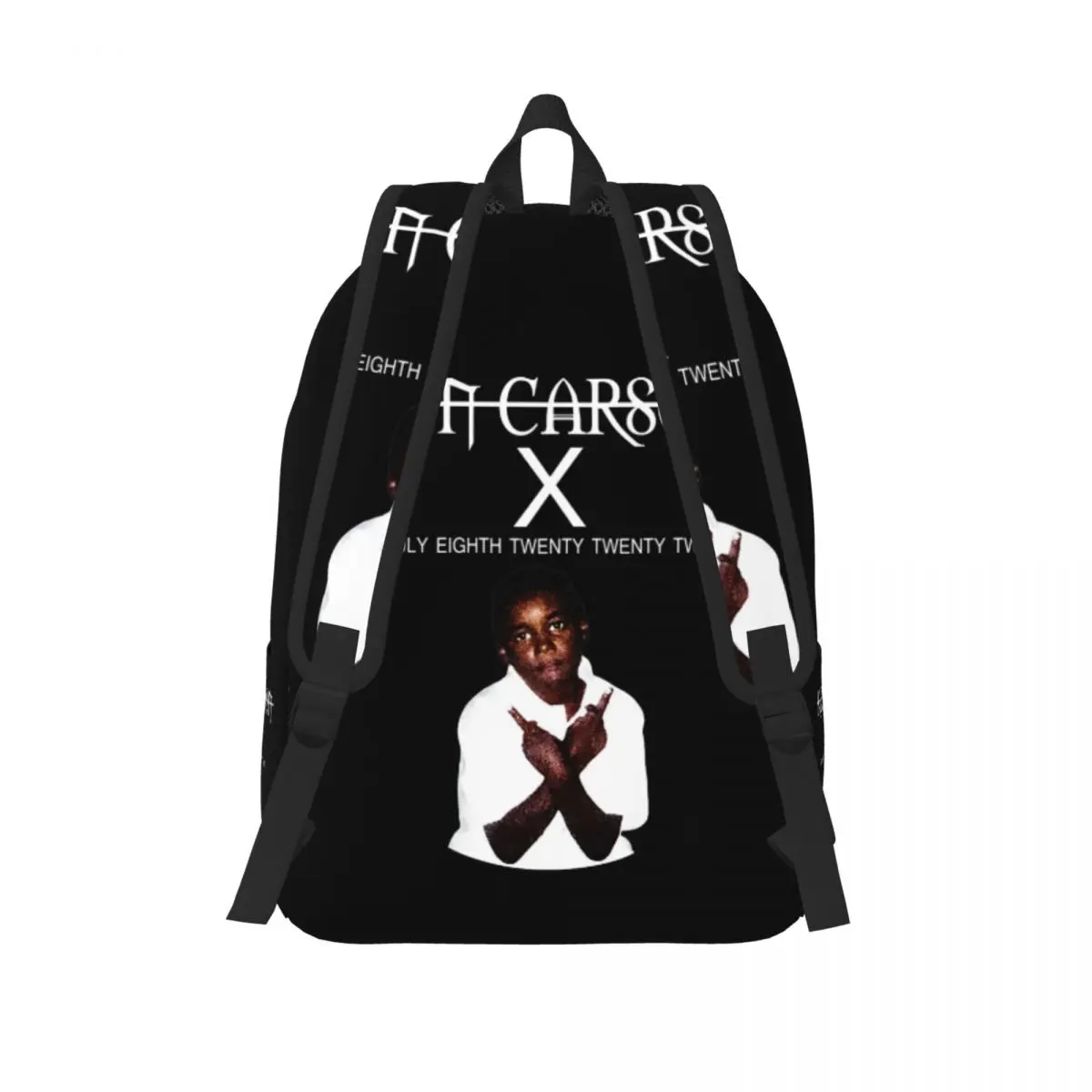 Rapper Ken Carson Merch X Backpack for Men Women Casual High School Hiking Travel Daypack Laptop Computer Shoulder Bag Sports