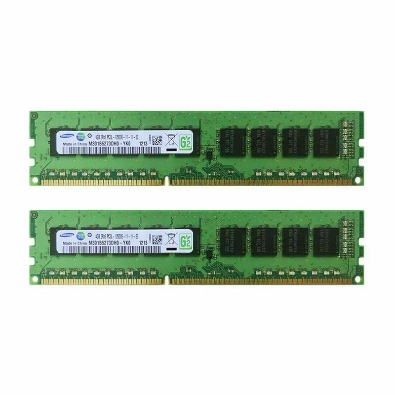 Imagem -05 - Memória de Servidor Samsung Ddr3 Ddr3l 8gb 1333 1600mhz 1866mhz Pc312800e 14900e 10600e 1.35 1.5v Ecc Ram Pcs