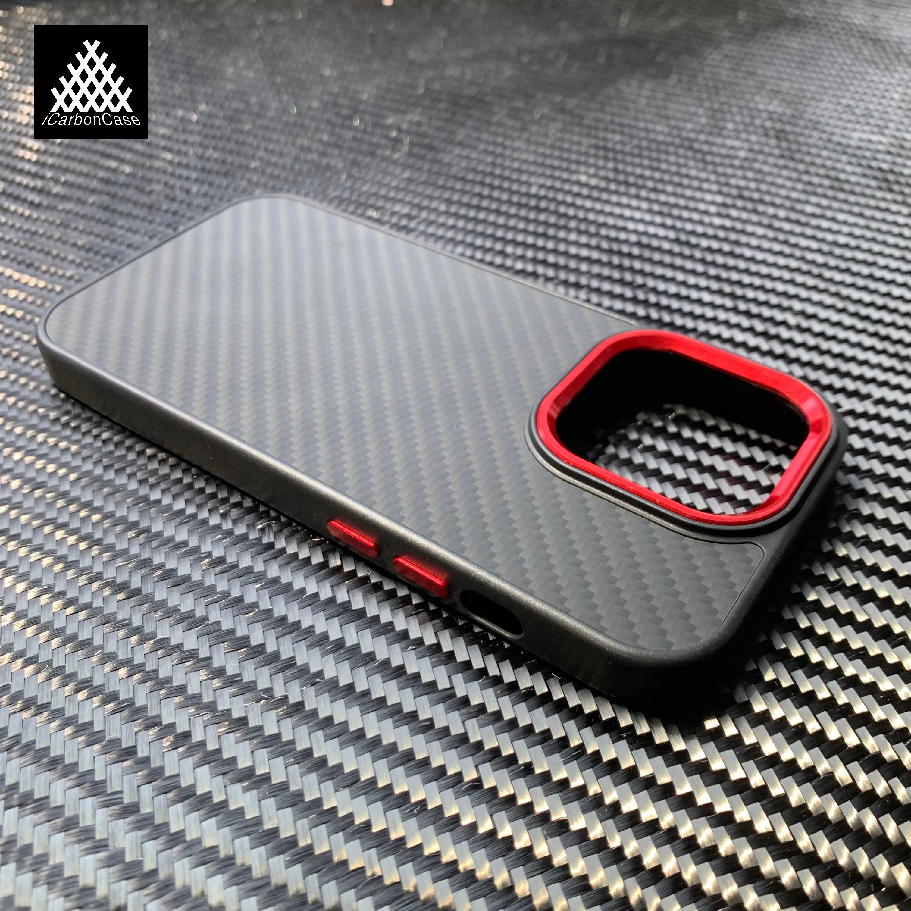 

Magnetic Real Aramid Kevlar Magsafe Case for iPhone 11 12 13 14 15 16 Pro Max Metal Lens Buttons Full Coverage Protective Cover
