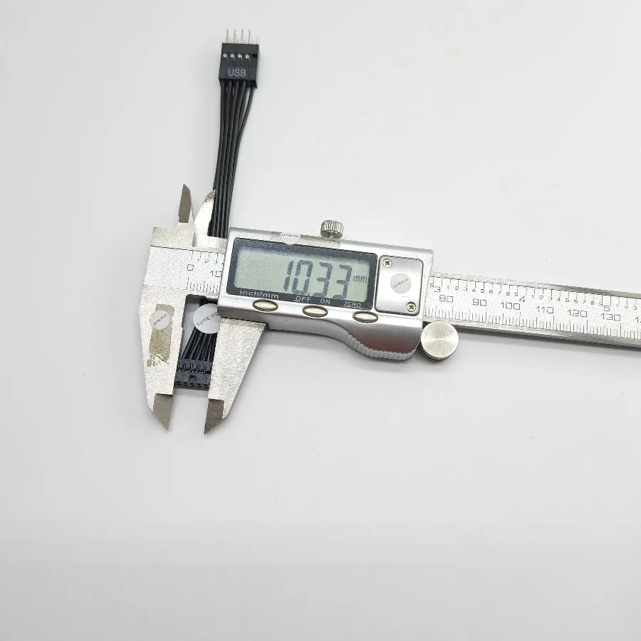 ITX Mini Motherboard USB Small Type 9Pin 2.0mm Female to ATX Mainboard Standard  2.54mm Male  Converter Cable PC DIY