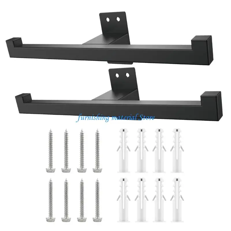 Y5GD Simple Garage Rack For Suspended Pack Blowers Power Equipment And Combat Gear Permanent Steel 250 Pound Load Capacity
