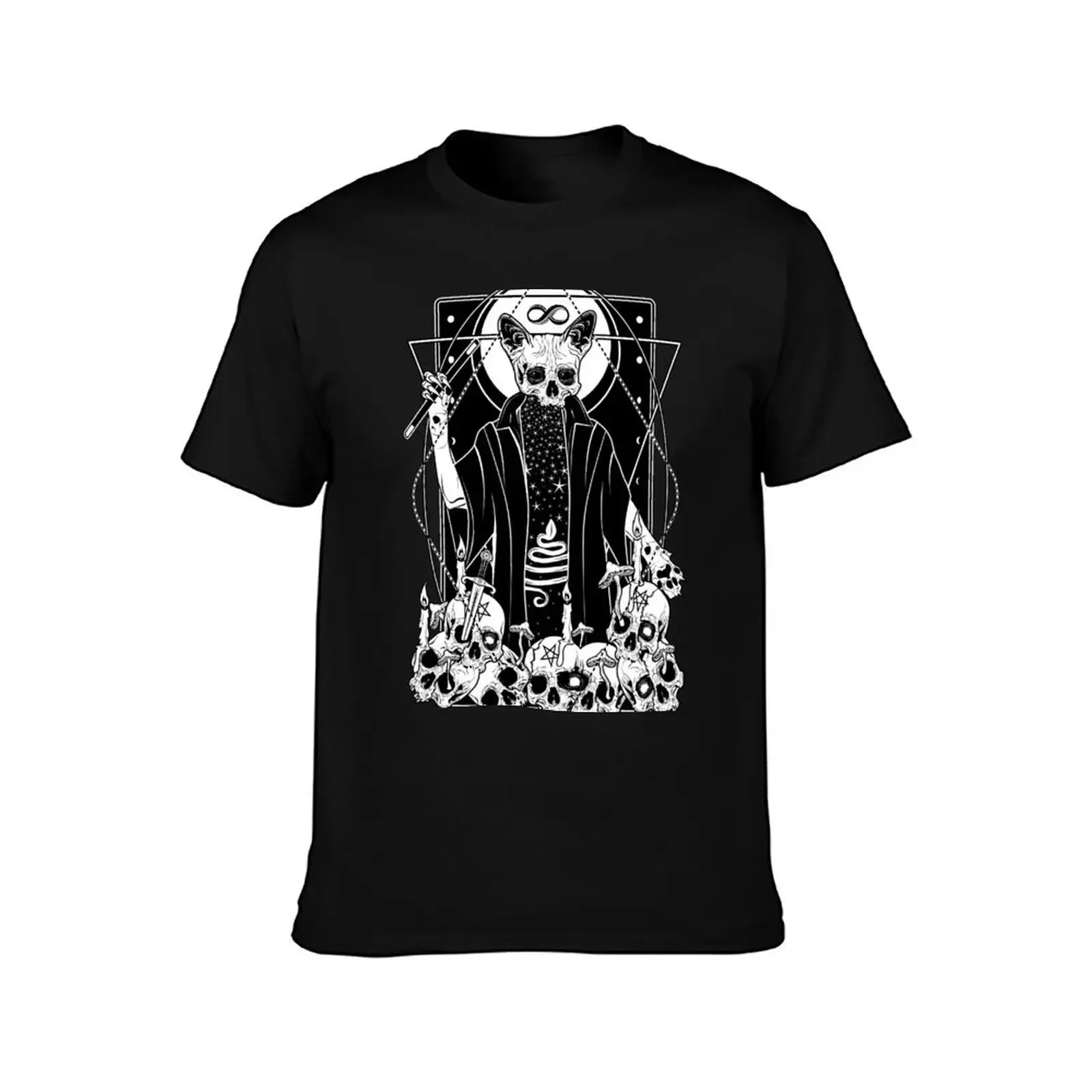 The Magician Tarot Card T-Shirt graphics boys animal print men graphic t shirts