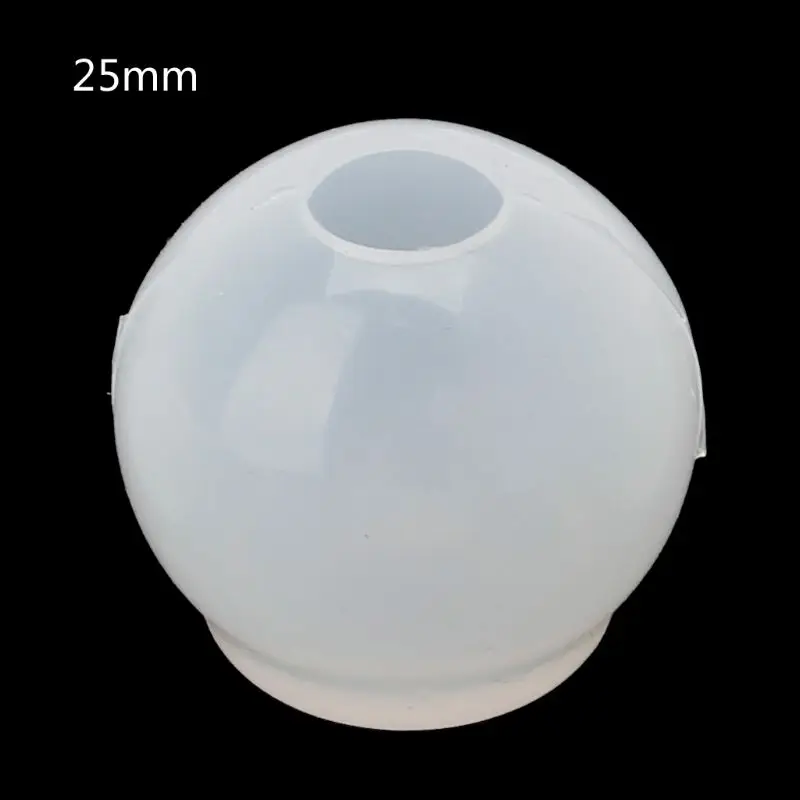 652F 20 25 30mm Universe Ball Pendant Epoxy Resin Silicone Charm Mold Jewelry Making Tools Free Grinding for Creative Mould