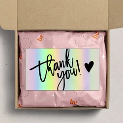 30pcs Thank You Card For Supporting Business Package Decoration 