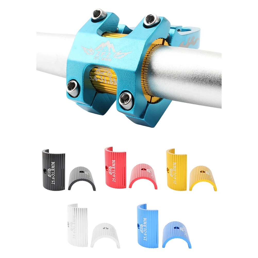 MUQZI Aluminum Alloy Bicycle Handlebar Stem Spacer Conversion Shim Bike Bar Bore Adjuster Adapter Cycling Accessories Spare Part