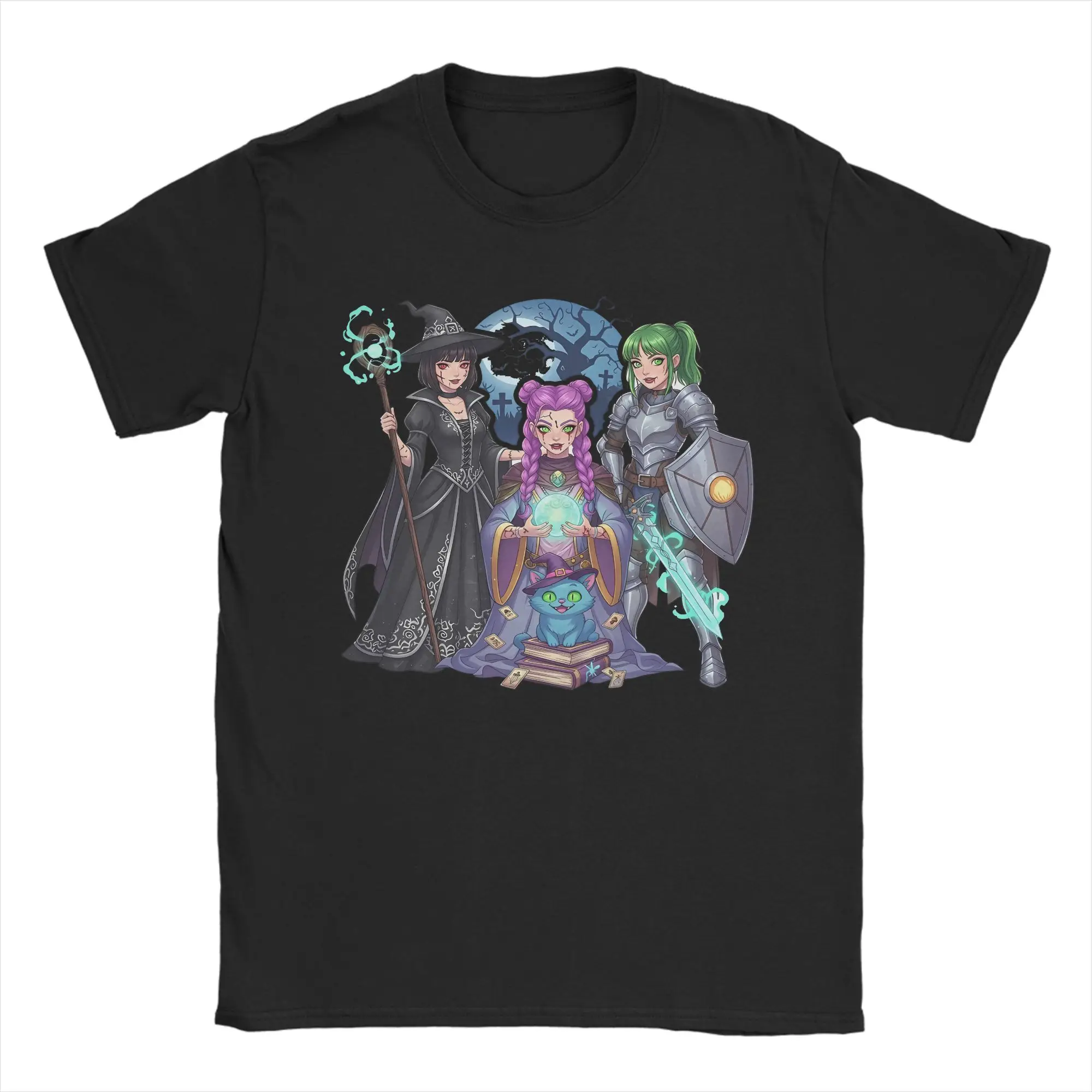 

Футболка Huntrix Halloween Saja Girls Rumi Zoey Mira And Tiger, летние хлопковые футболки, мужская свободная футболка в стиле хип-хоп, уличные топы