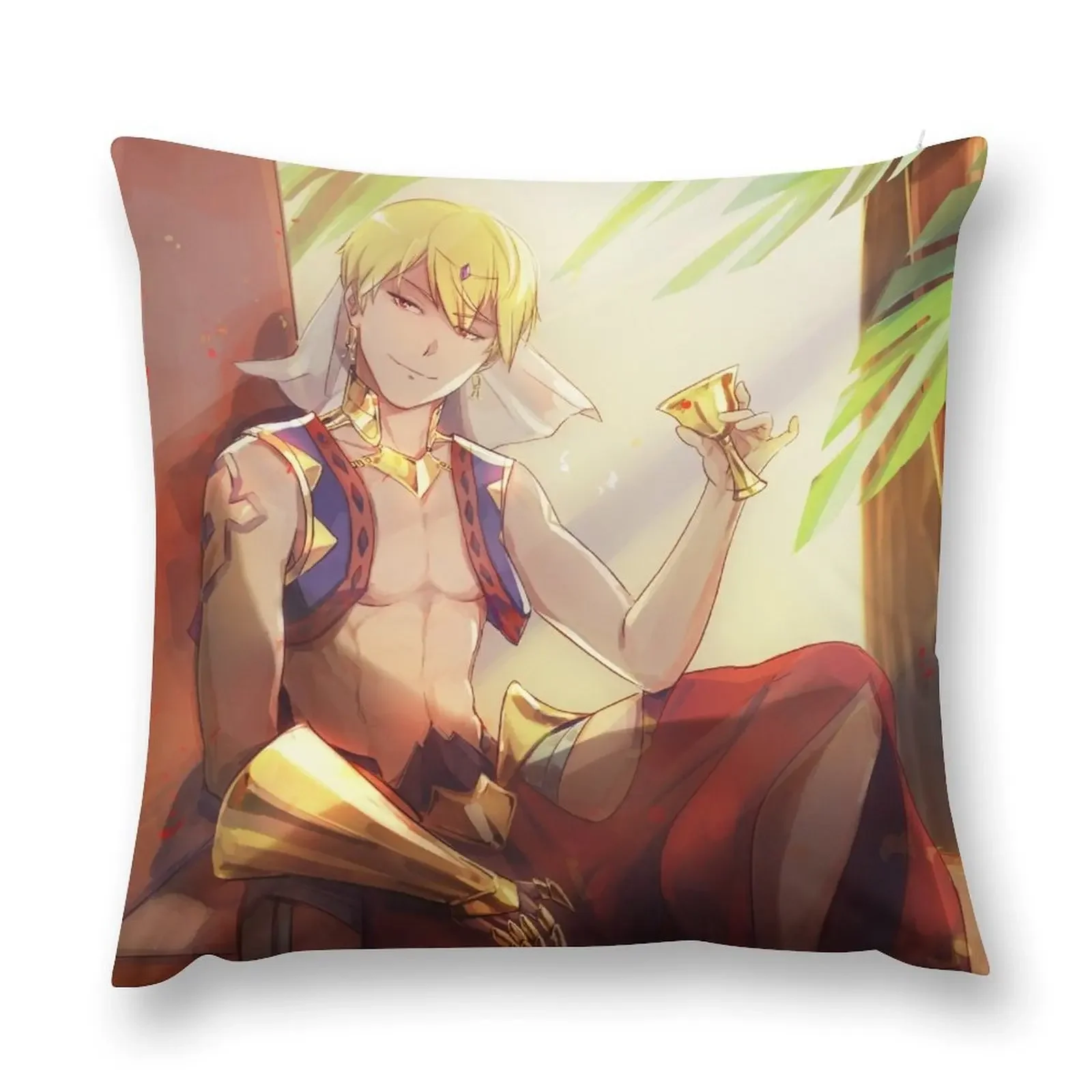 Caster Gilgamesh Throw Pillow Pillow Cover Pillowcases Cushion Covers Sofa pillow