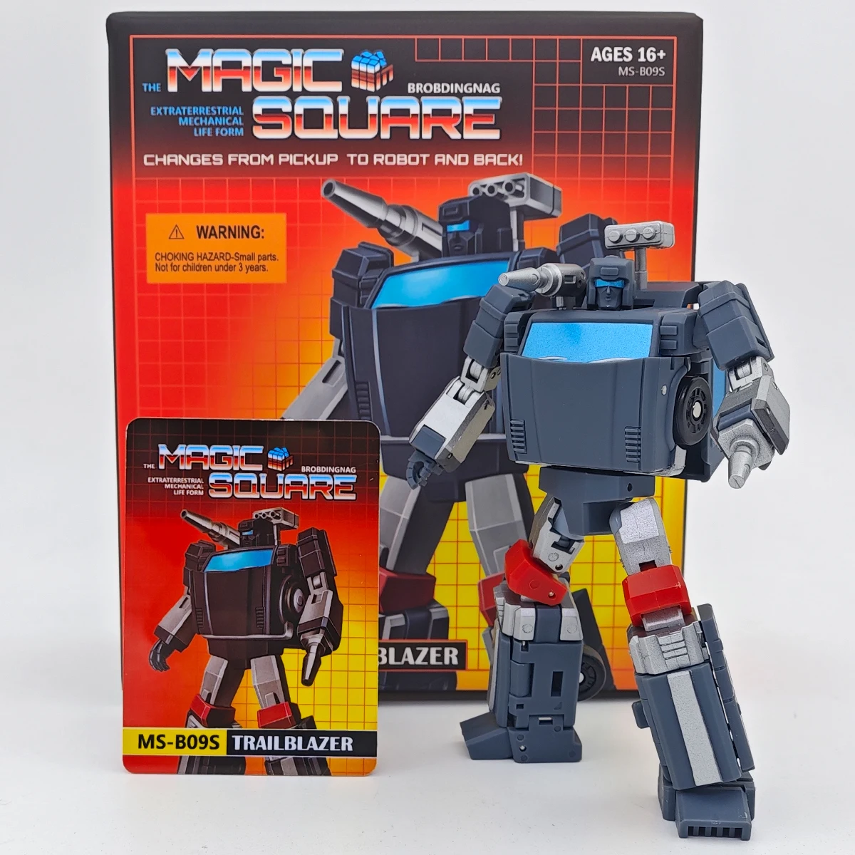 

MS-TOYS MS-B09A Trailblazer Trailbreaker Pocket Size 10cm Magic Square 2024 Version Action Figure