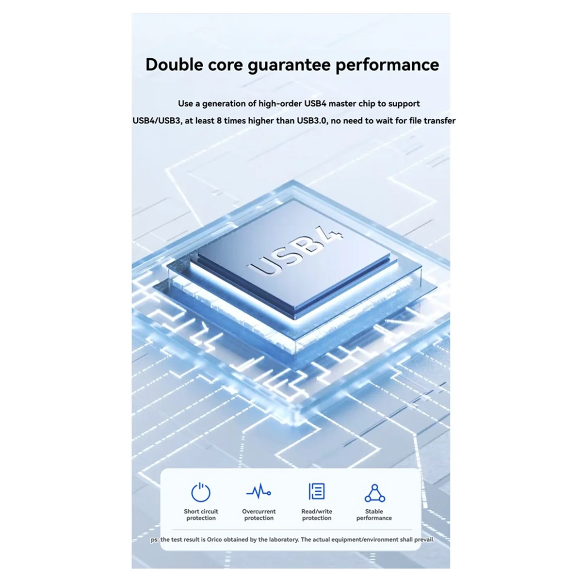 New ORICO 40Gbps USB4 M.2 SSD Enclosure, PCIe4.0 NVME Case with Cooling Fan, Aluminum