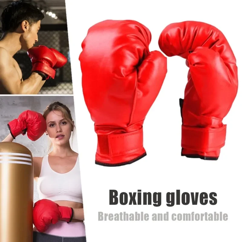 Boxing Training Gloves Fighting Sanda Heavy Sandbag Boxing Fighting Training Full-finger Gloves Unisex Sandbag Taekwondo Gloves