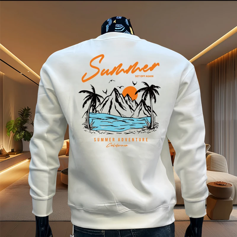 جديد الخريف الرجال الجرافيك بلوزات الساخن بيع طويلة الأكمام تي شيرت القطن الهيب هوب المتضخم تيز سترة رياضية علوية الرجال الملابس 2025 #3