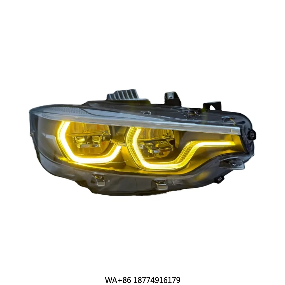 

Hot saleshigh-qualityIkon Style V2 LED Headlight for F80 F82 M3 M4 Double-color 6000K New Upgrade High/Low Fog Signal Lamp