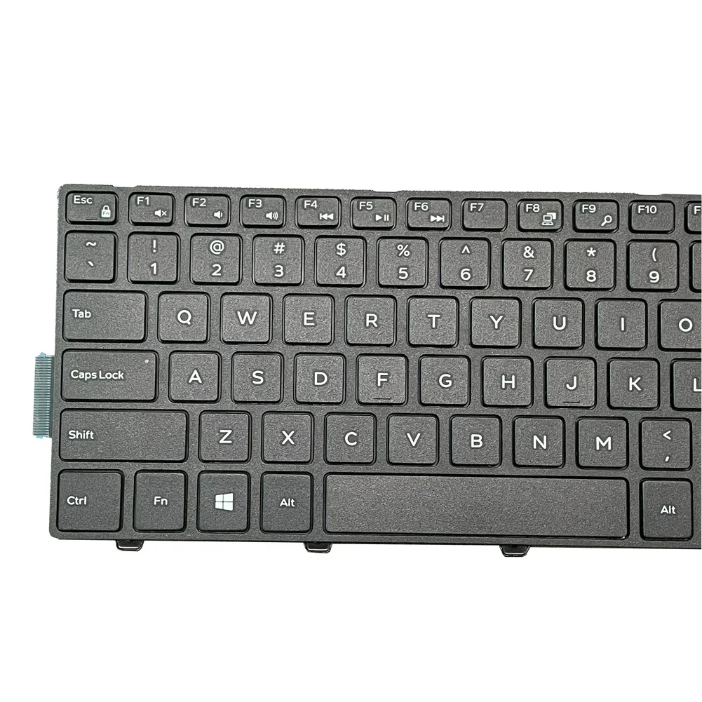 Laptop Keyboard Replacement for Dell inspiron 15 3000 5000 3541 3542 3543 3551 3552 3558 3593, inspiron 17 5000 5748 5749 5755