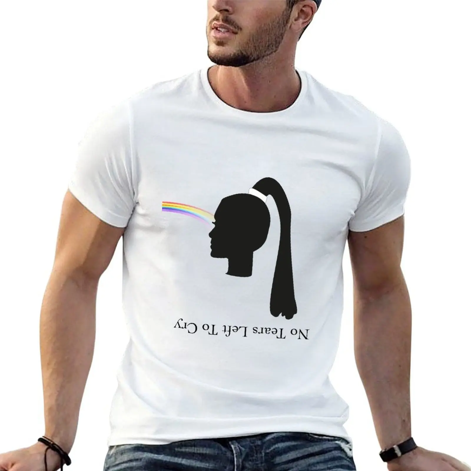

No Tears left to cry T-Shirt funny t shirts dark humor anime tshirt T-Shirt