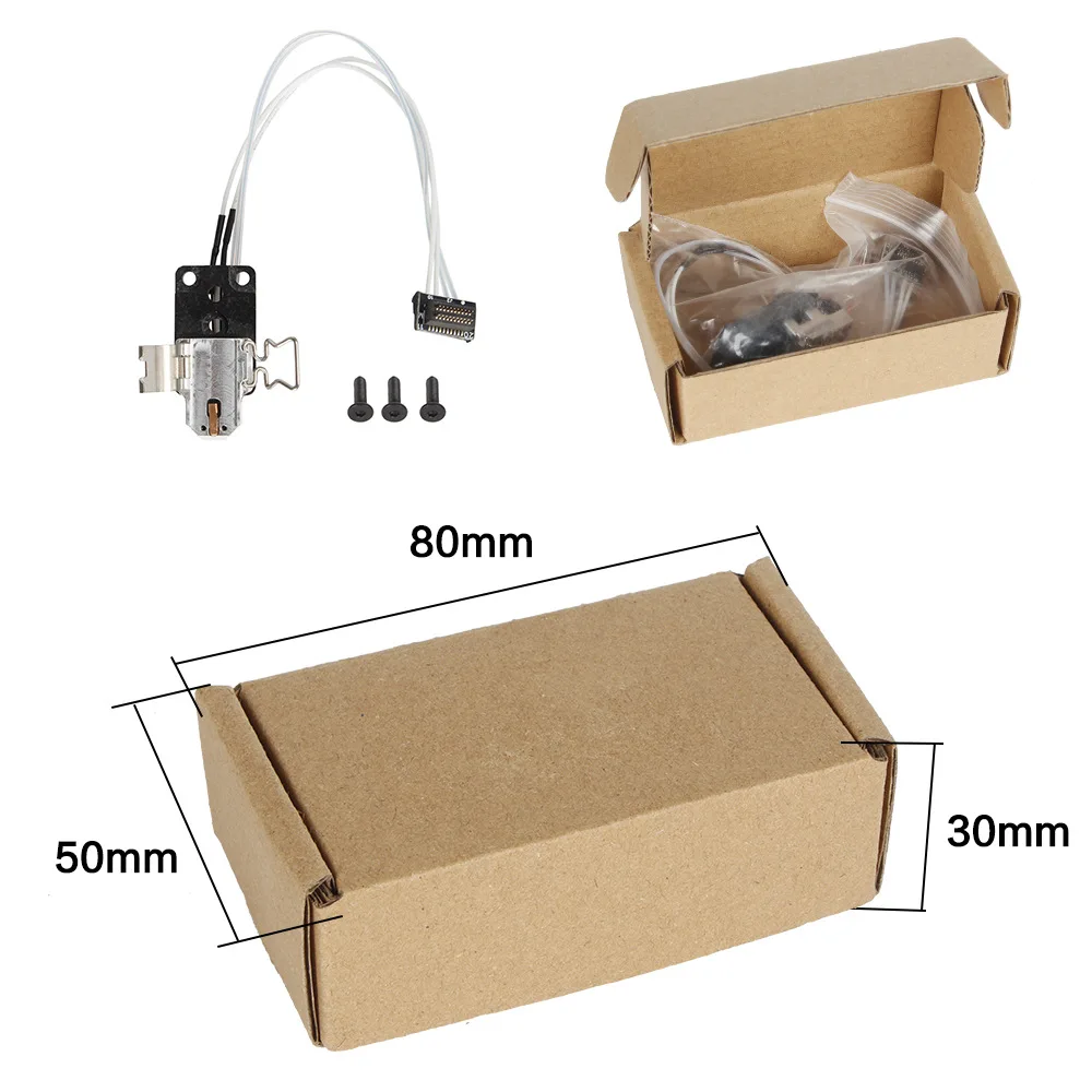 Professional Hotend Repair Components For Bambu Lab A1 A1 Mini 3D Printer DLC Coated Gear Silicone Sleeve Heat Sink