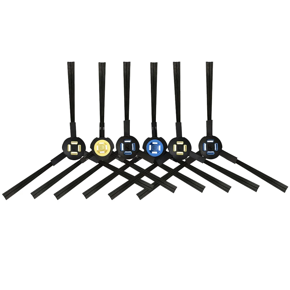 مجموعة فلتر Hepa بفرشاة جانبية ، قطع غيار المكنسة الكهربائية ، قطع غيار ILife A7 ، A9S ، DEXP LF800 ، Genio Deluxe 500