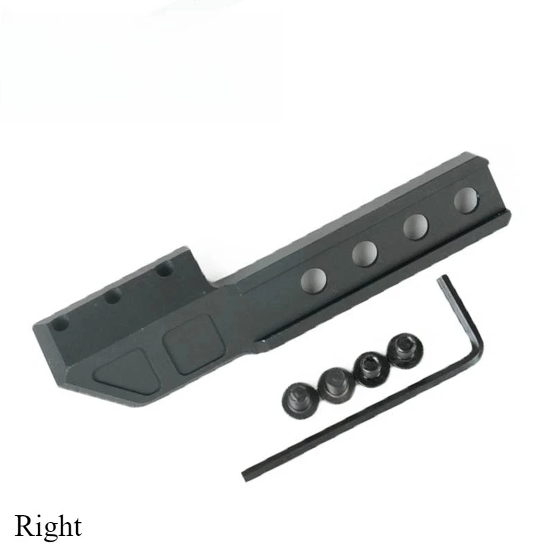 مستودع الولايات المتحدة التكتيكية CNC كشاف ضوء جبل SF ل M300 M600 PlhV2 مصباح يدوي قاعدة جانبية ل M-LOK/20 مللي متر السكك الحديدية الصيد الملحقات