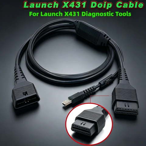 Оригинальный запуск X431 Doip Cable Connector 16-контактный адаптер для DBScar VII DBScar7