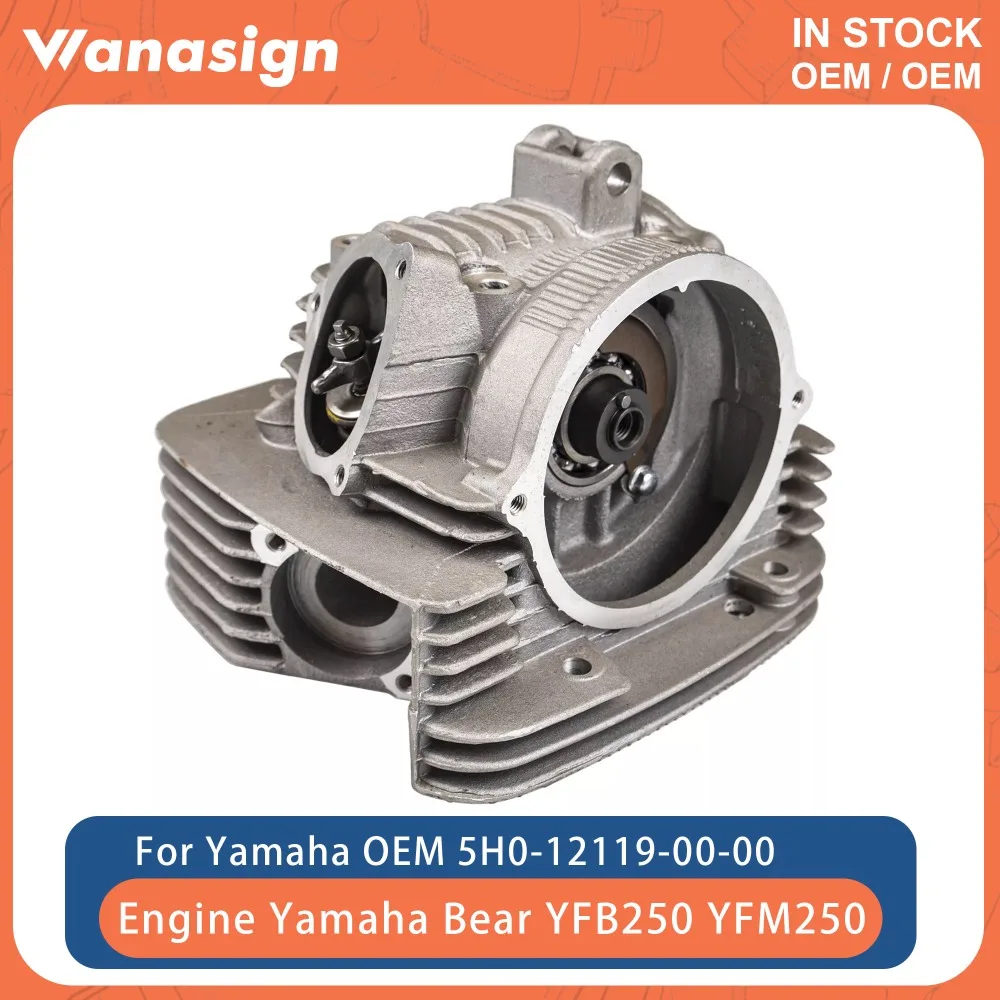 Motorcycle Engine Cylinder Head Valve For Yamaha Bear Tracker Timberwolf 250 YFB250 YFM250 4X4 1998-2004 4G0-12113-01