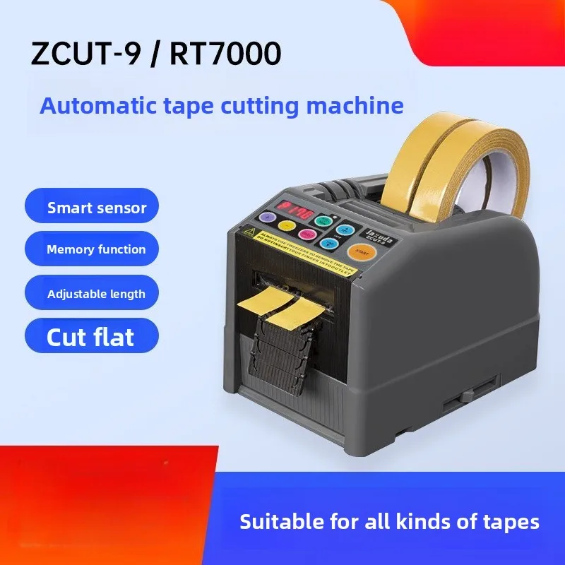 Original ZCUT-9 Full Automatic Adhesive Tape Cutting Machine Transparent Tape Cutter Industrial Automatic Tape Dispenser Equipme