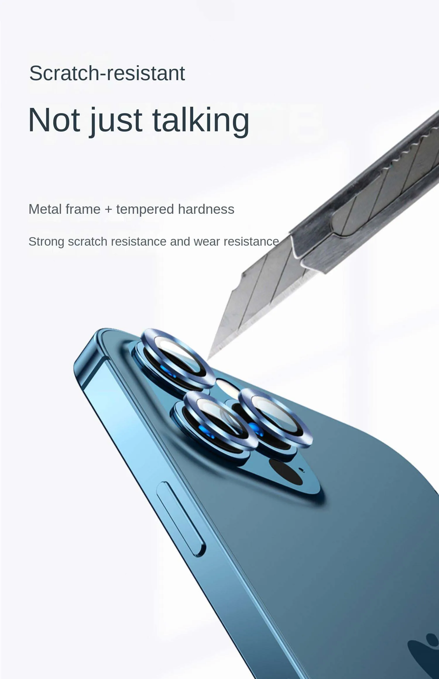 Kameraobjektiv-Schutzglas für iPhone 14 13 12 11 Pro Max Objektiv Metallringschutz auf iPhone 12 13 Mini 14Plus 14Pro Max Film – Detail 11