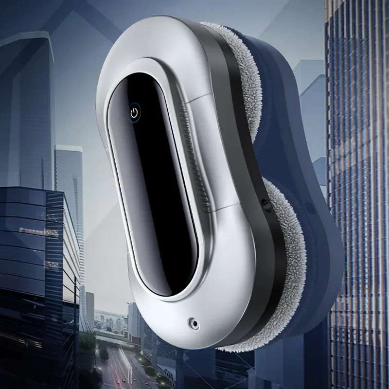 

Wholesale Smart Window Cleaning Robot Automatic Wall Glass Window Cleaning Machine Robotic Window Cleaner with Dual Water Spray