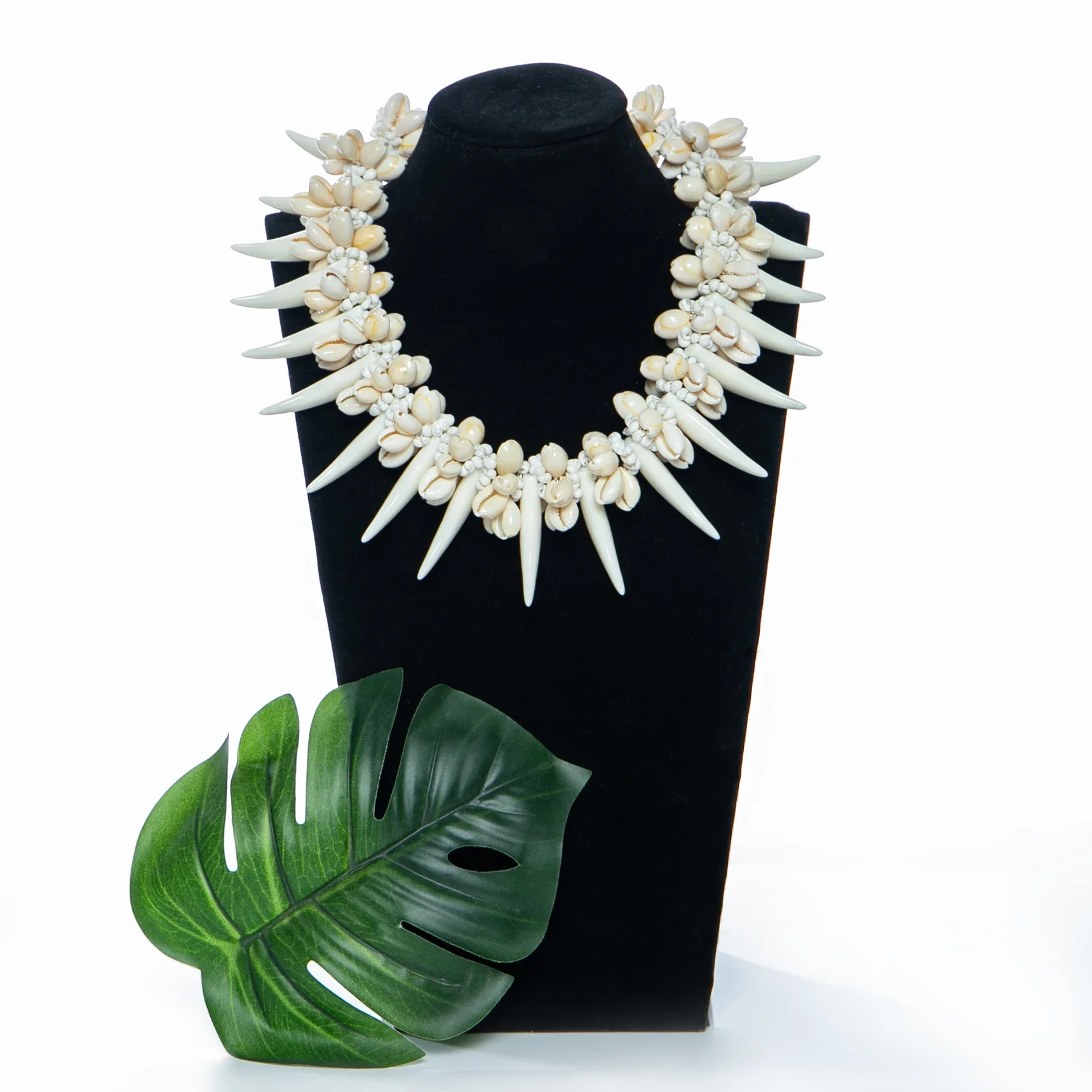 White Choker for Men Women Two Different Kinds Shell Cowrie Necklace Summer Beach Vacation Jewelry