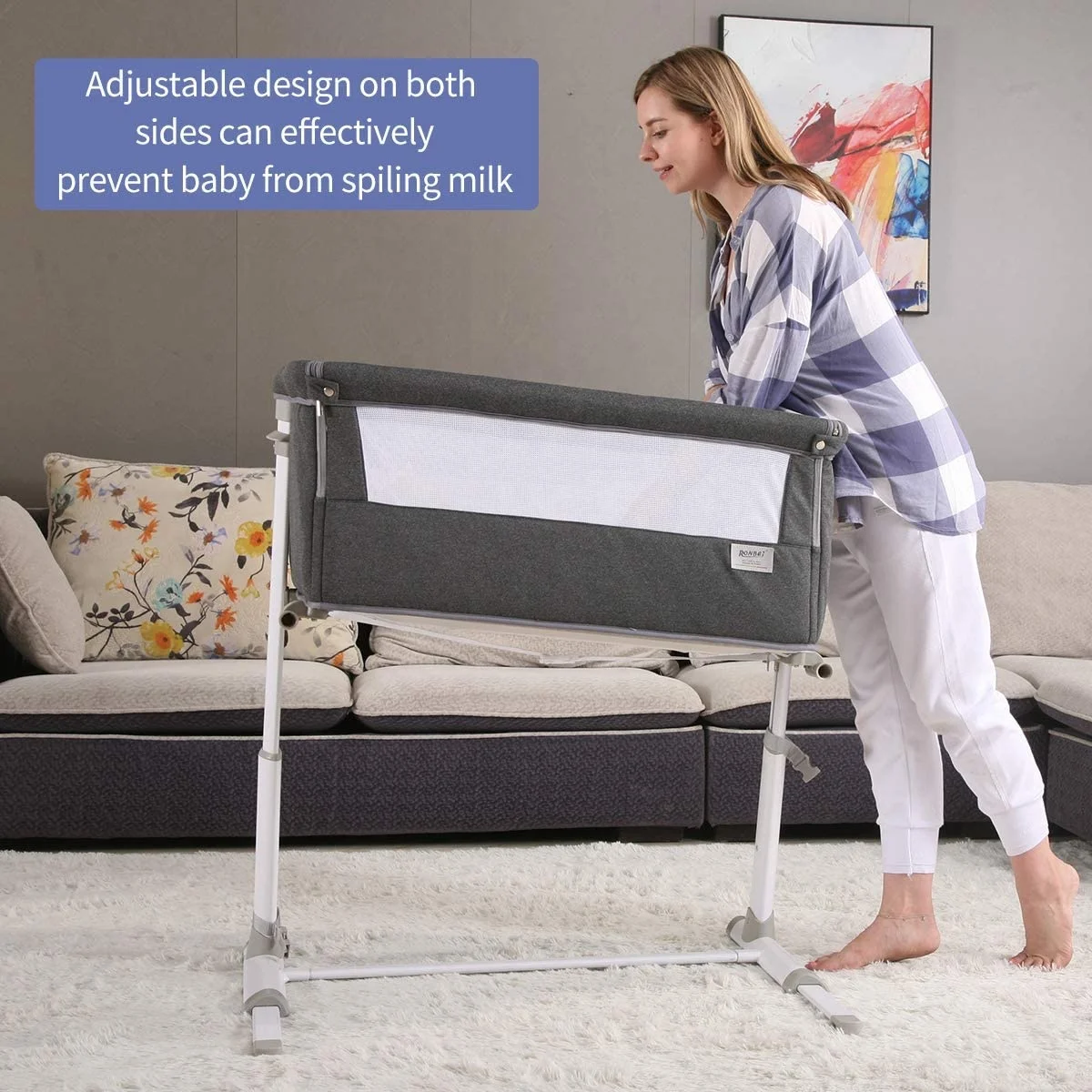 Lit de couchage portable pour nouveau-né, berceau pour bébé de 0 à 6 mois