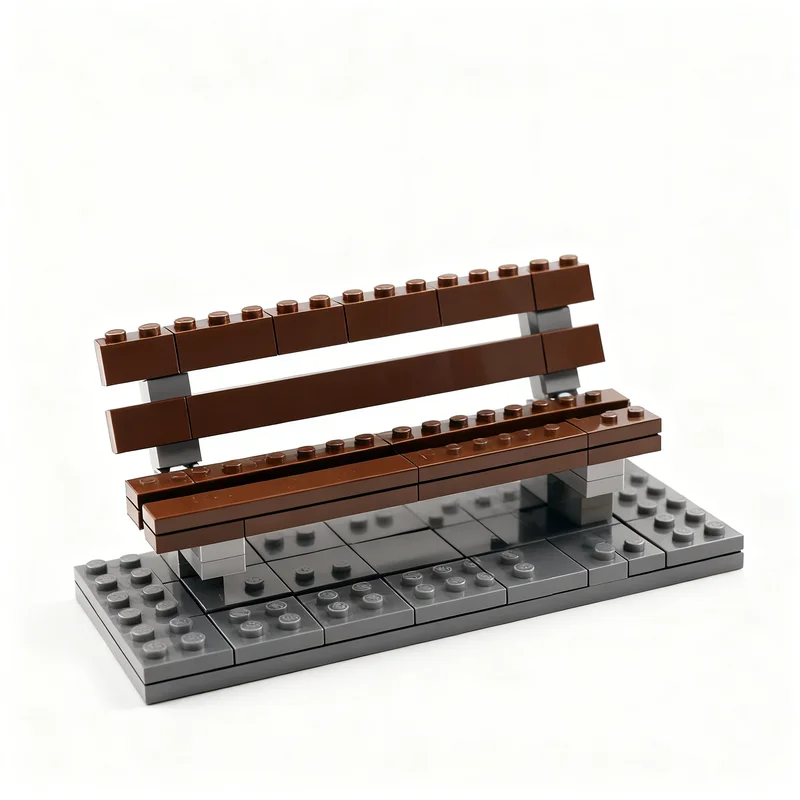 136pcs MOC Creator A Box Chocolates StensbyLego Model Building Blocks Christmas Gifts Toy Architecture Assemble Idea Display