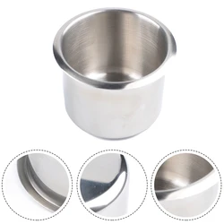 1pcs Car Cup Holder Stainless Steel Recessed Cup Drink Holder For Marine Boat Camper Truck RV Embedded Cup Beverage Rack