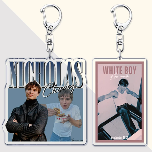 Kocham mojego chłopaka Nicholas Chavez breloczki breloczki pierścionki do torby potwory mężczyźniendez Brothers breloki biżuteria fani prezenty