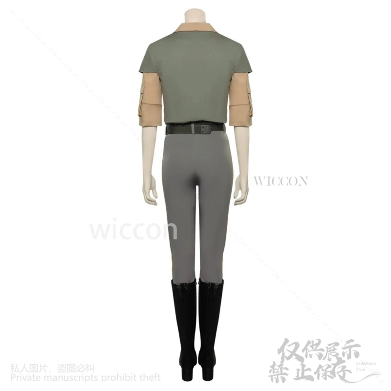 Anime Movie Princess Cosplay Leia Costume Fantasy Space Battle Disguise Pants Adult Men Halloween Roleplay Party Outfits Uniform