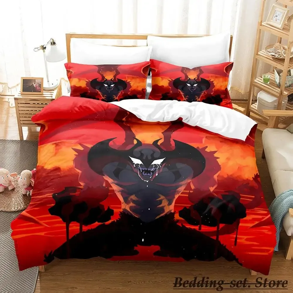 Devilman Bedding Set Single Twin Full Queen King Size Bed Set Adult Kid Bedroom Duvetcover Sets Anime parure de lit Bed