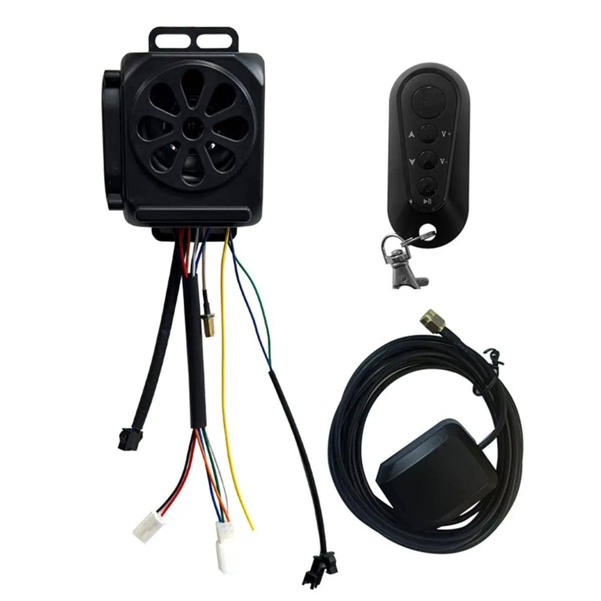 A74U Electric Vehicle Anti-Theft Device Smart Control GPS Positioning Anti-Theft Bluetooth Speaker NFC Seamless Unlocking
