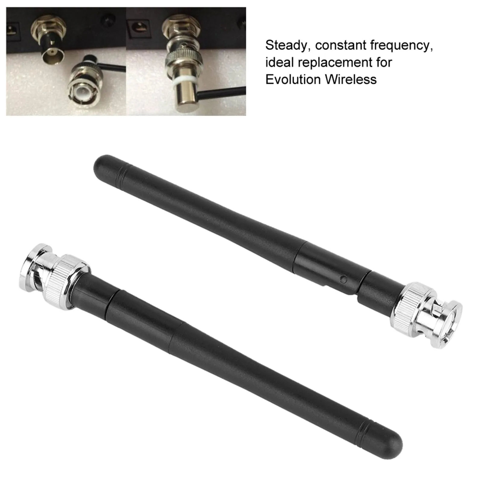 2PCS UHF Antenne mit BNC Stecker High Gain Anti-Interferenz für EW100 EW300 EW500 G3 Empfänger HM drahtlose Mikrofon System