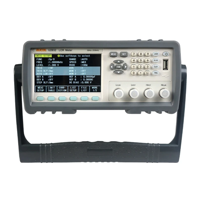 Mostek cyfrowy U2832LCR mostek 200kHz Tester rezystancji z impedancji kondensatora