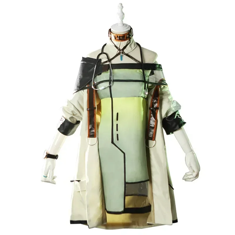 costumes-de-cosplay-d'arbalete-de-jeu-costume-de-cosplay-kaltsit-dessin-anime-de-bande-dessinee-vetements-pour-femmes-et-filles-uniforme-robe-tubulaire-epaules-denudees