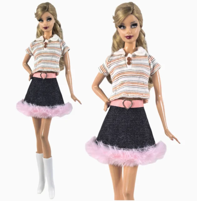 LX668 أنماط جديدة من الملابس والفساتين معاطف تناسب دمى 1/6 babi xinyi fr fr2 mizi Mengfan