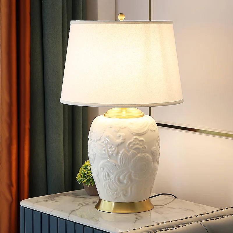 New European light luxury American living room study high-end decoration