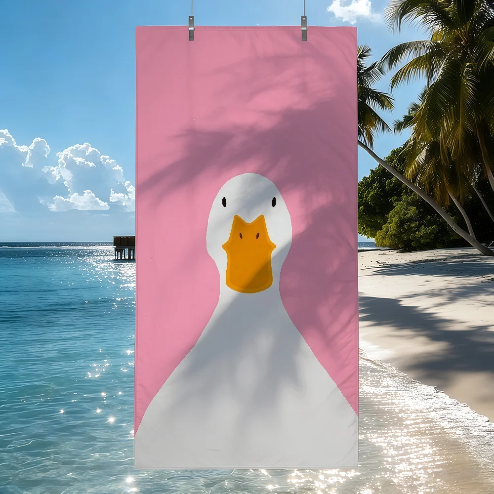 Cartoon G-GooseS Towel Soft Pool Gift For Travel Gym Shower Camping Quick Dry Sports Beach Towels