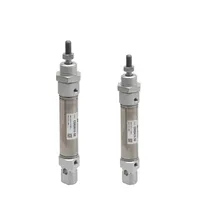 smc type iso pneumatic cylinder C85 Air Cylinder Standard Double Acting Single Rod CD85N bore 8 10 12 16 20 25mm Stroke 10-200mm