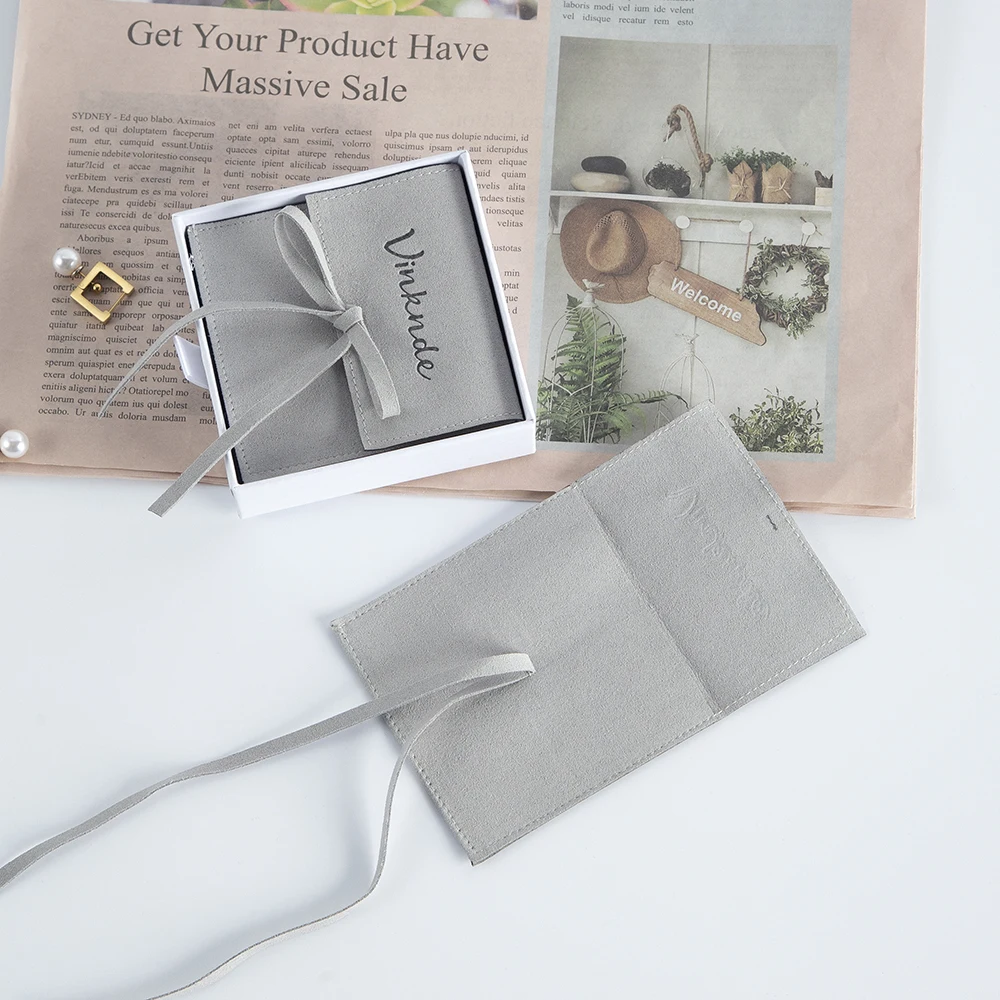 

Custom Logo 50 Bulk Microfiber Drawstring Pouches Organise Jewellery Deluxe Jewellery Pouches Earrings Rings Necklaces Storage