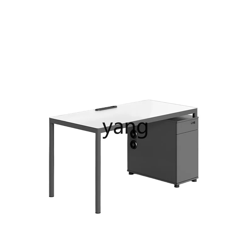 

LTT Office Desk Office Staff Computer Office Desk and Chair Combination Simple Modern Station Single