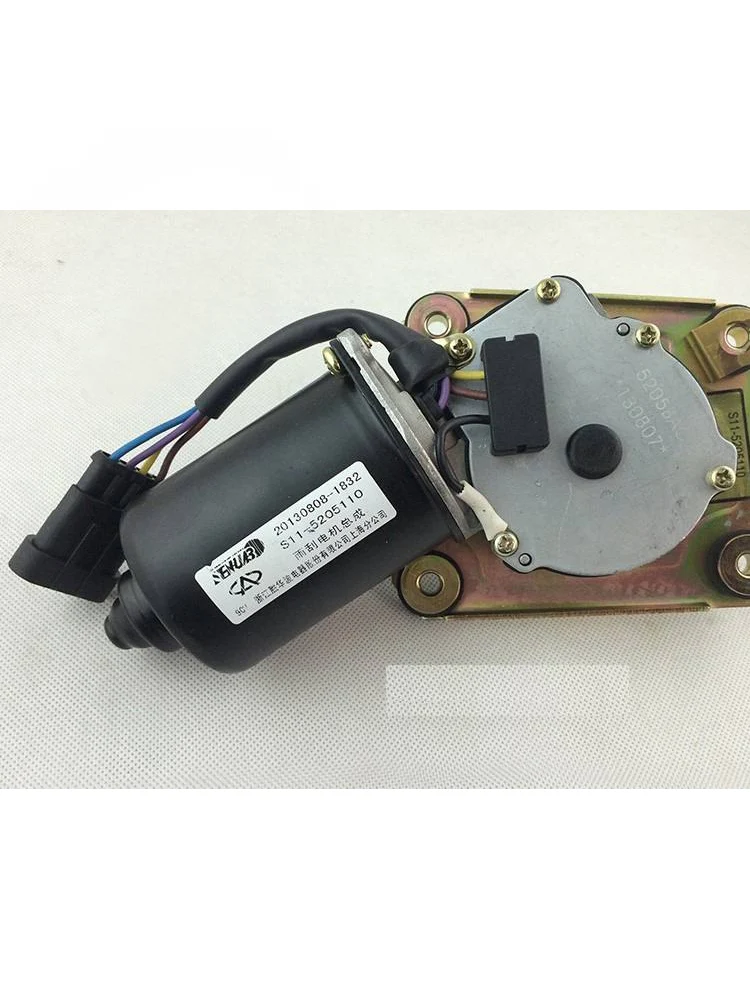 original Front Windshield wiper motor kit for Chinese CHERY QQ / QQ3 1.1L Auto car motor parts S11-5205110 high quality