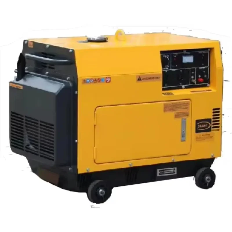 customized 5kw 6kw 7kw 8kw 10kw portable silent diesel generator for home use