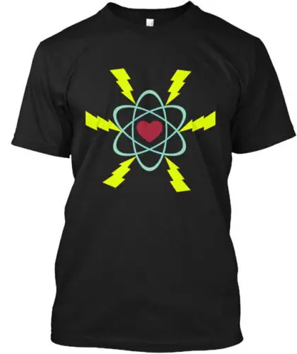 Electrify My Heart T-Shirt Made in the USA Size S to 5XL